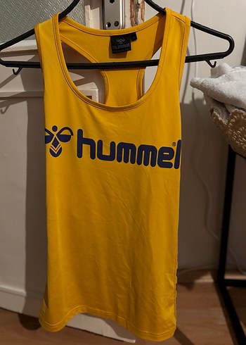 Sarı Hummel Baskılı Spor Atlet - Görsel 3