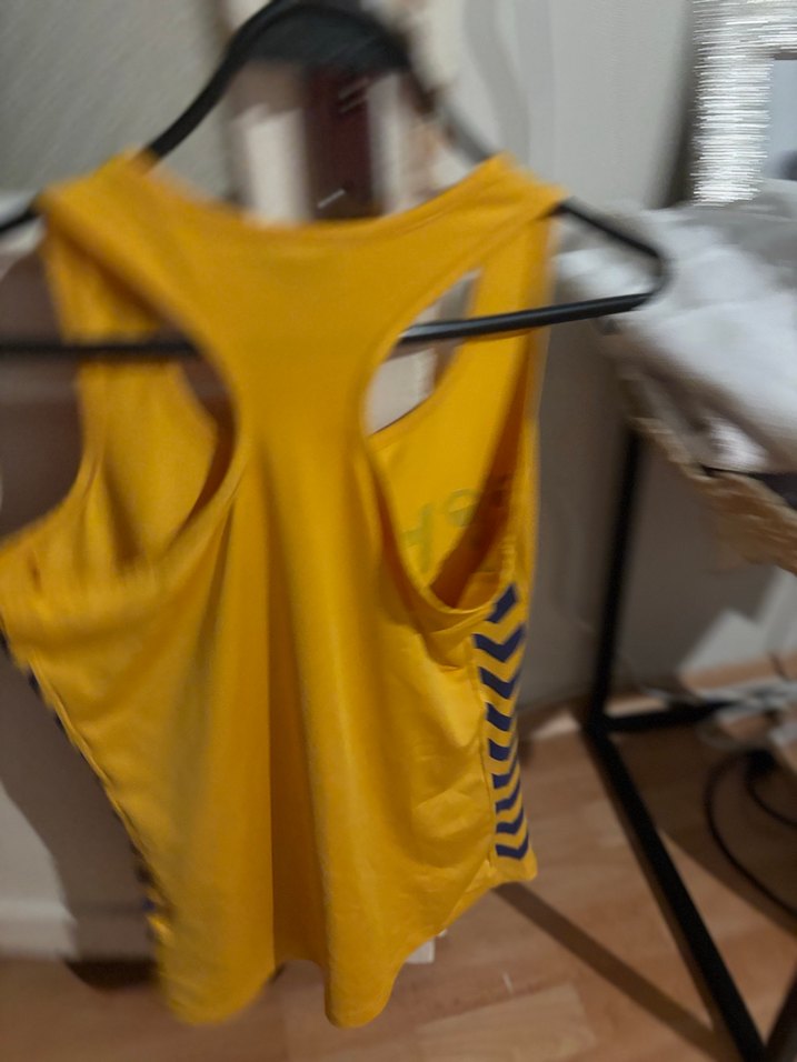 Sarı Hummel Baskılı Spor Atlet - Görsel 5