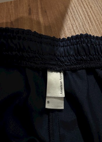 American apprel Kadın Lacivert Mini Saten Şort - Görsel 3