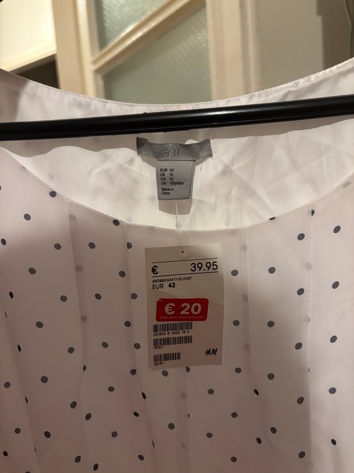 H&M Kemer Detaylı Midi Ofis Elbisesi - Görsel 5