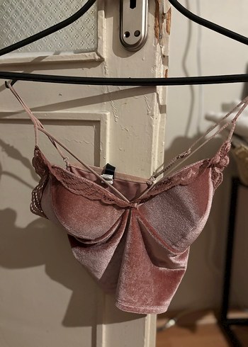 Penti Dantelli V Yakalı Kadın Bustiyer - Görsel 2