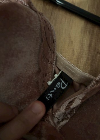 Penti Dantelli V Yakalı Kadın Bustiyer - Görsel 4