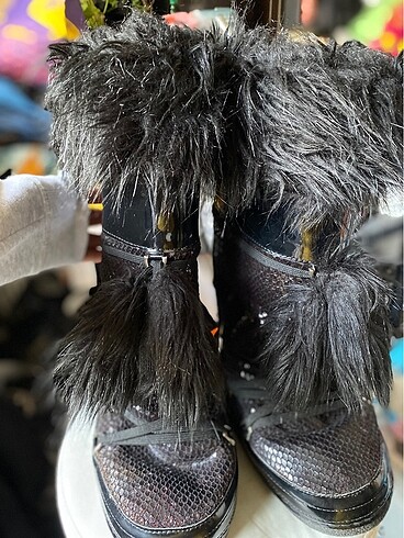 37 Beden Moon Boot Siyah