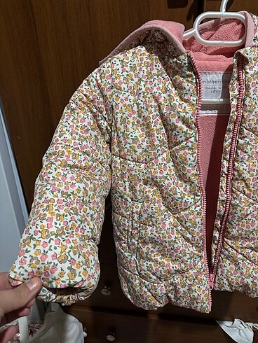 Mothercare Kız çocuk çiçekli mont
