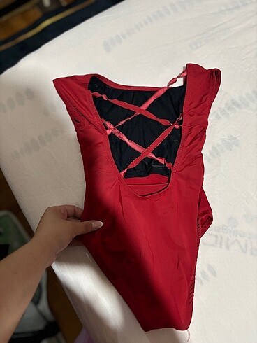 s Beden bordo Renk Bordo kırmızı mayo