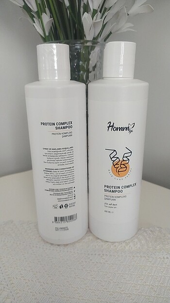 Homm bitkisel protein complex şampuan  - Görsel 4