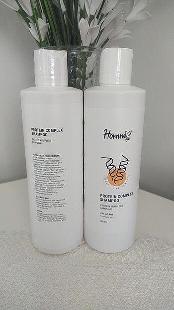 Homm bitkisel protein complex şampuan  - Görsel 5