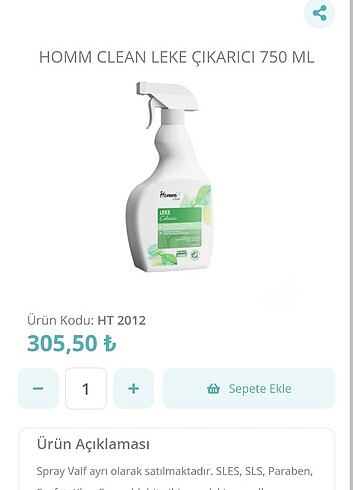 Homm bitkisel banyo WC ve leke cikarici - Görsel 6