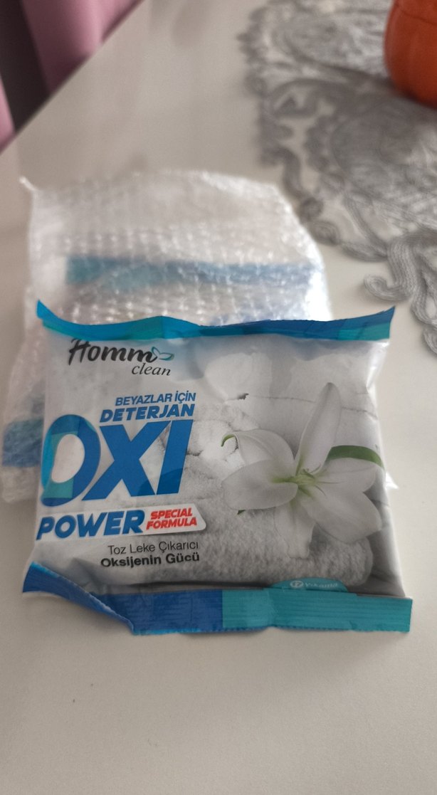 homm bitkisel oxi power deterjan - Görsel 2