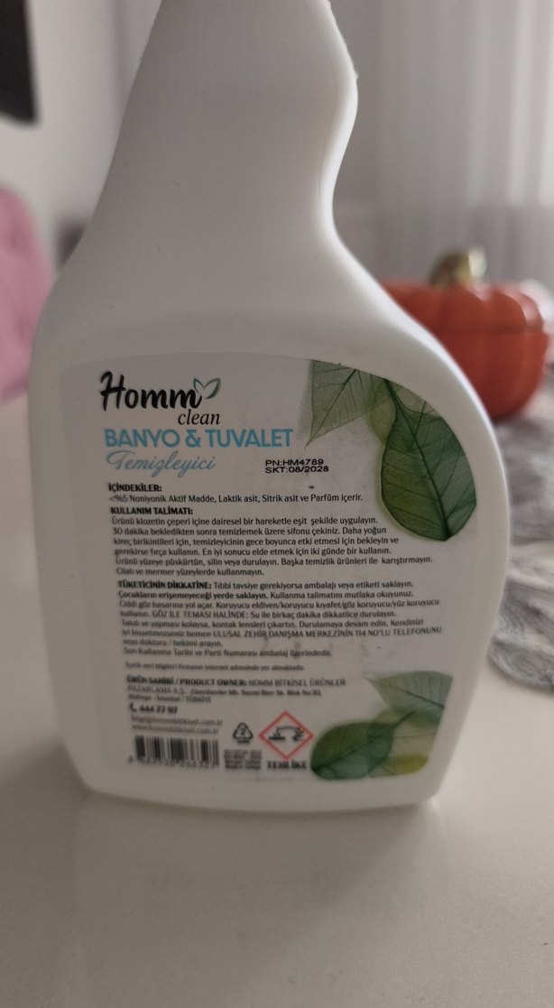 Hommy Banyo & Tuvalet Temizleyici 750 ml - Görsel 2