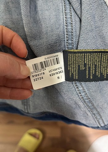 Erkek
 Mavi Denim Ceket, Düğmeli, Rahat Kesim - Görsel 5