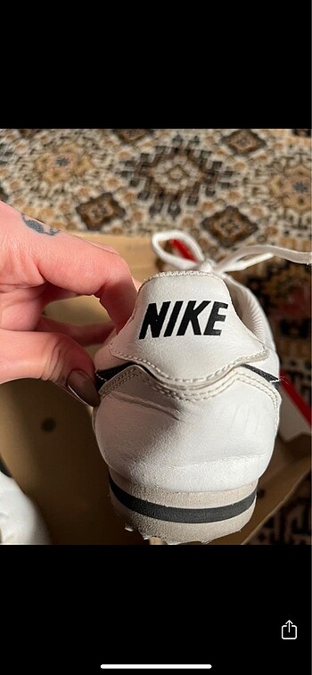 37,5 Beden beyaz Renk Nike cortez