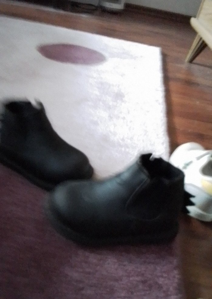 Siyah  Erkek Çocuk  Bot - Görsel 2