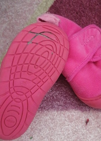 Kız Çocuk Pembe Polar Ev Terliği - Görsel 2