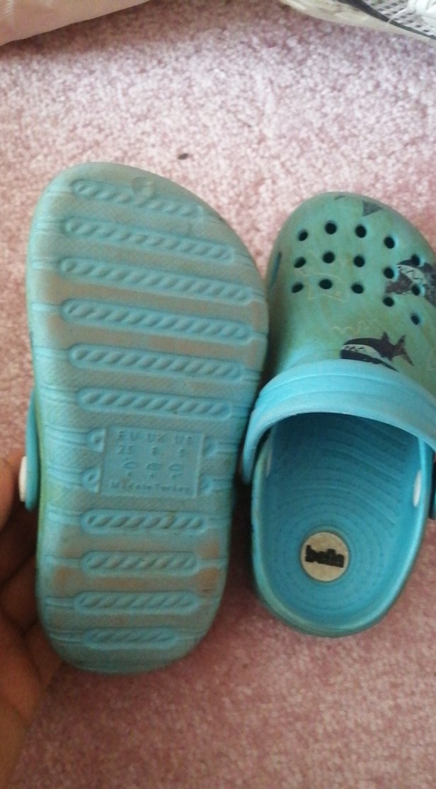 Mavi Kayışlı Erkek Çocuk Terliği - Görsel 2