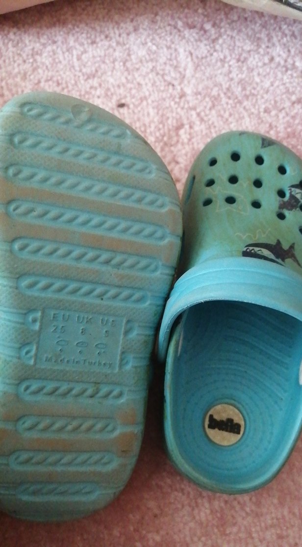 Mavi Kayışlı Erkek Çocuk Terliği - Görsel 3