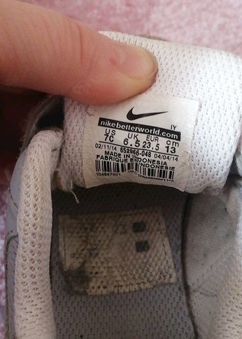 Gri Beyaz Erkek Çocuk Spor Ayakkabı - Görsel 3