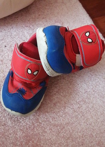 Renkli Örümcek Adam Desenli Erkek Çocuk Spor Ayakkabı - Görsel 2