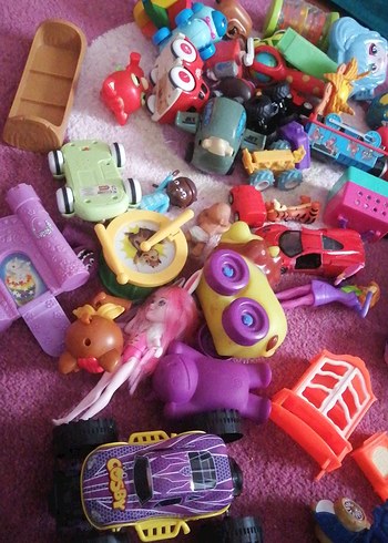 Renkli Karışık Oyuncak Seti - Görsel 9