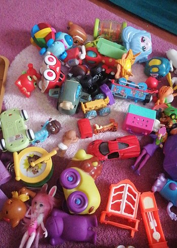 Renkli Karışık Oyuncak Seti - Görsel 3