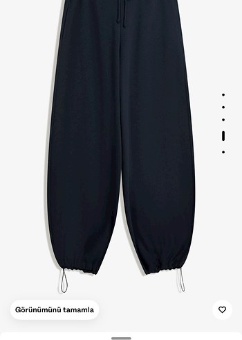 bershka barrel fit baggy eşofman altı - Görsel 3