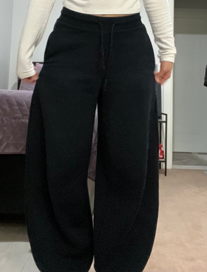 bershka barrel fit baggy eşofman altı - Görsel 5