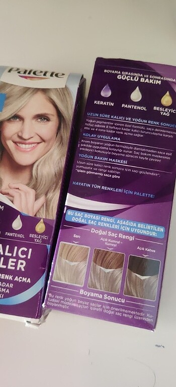 Schwarzkopf İki kutu palette