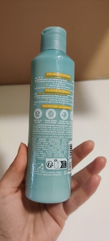  Beden Renk Yves Rocher temizleme sütü 