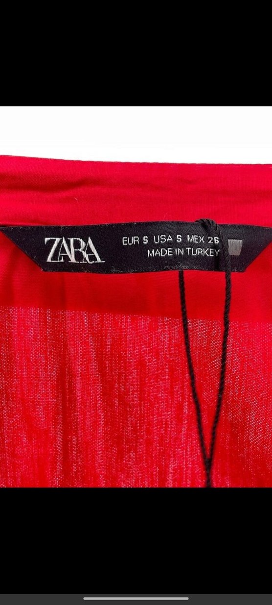 Düğmeli Kırmızı Kadın Tulum - Görsel 4