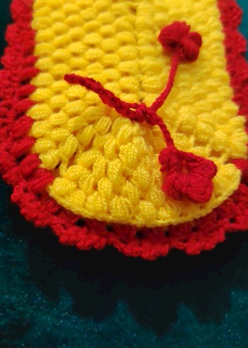 Renkli Örgü Banyo Süngeri - Görsel 2