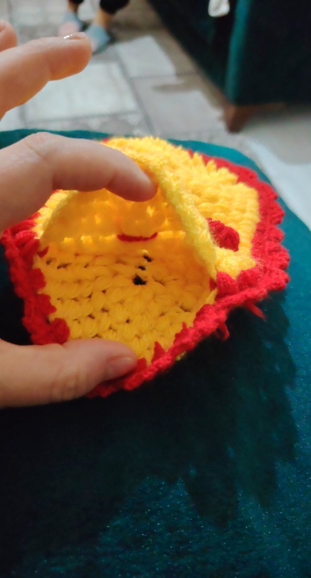 Renkli Örgü Banyo Süngeri - Görsel 5