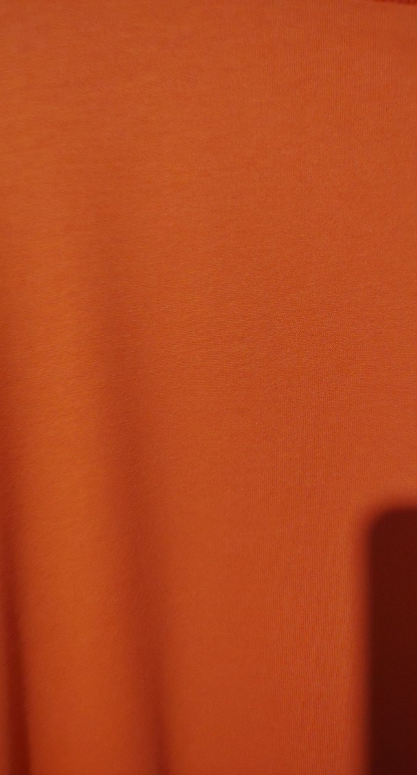 Kadın turuncu Oversize Sweatshirt - Görsel 4