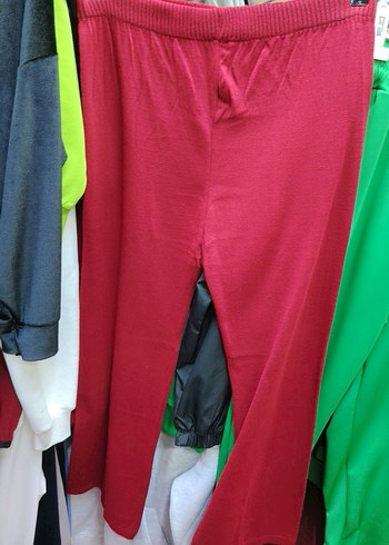 Düğmeli Desenli Kırmızı panço Hırka - Görsel 3