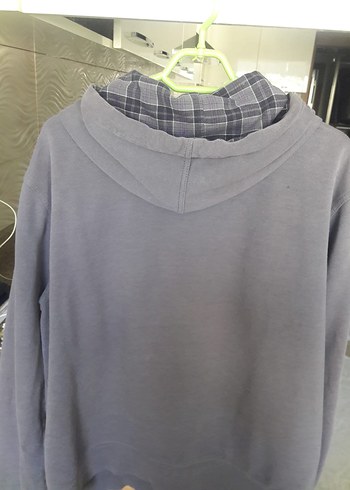 Gri Fermuarlı Erkek Polar Sweatshirt - Görsel 2