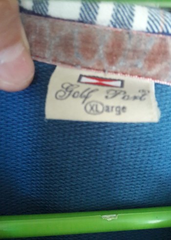 Mavi Fermuarlı Erkek Kapüşonlu Sweatshirt - Görsel 3