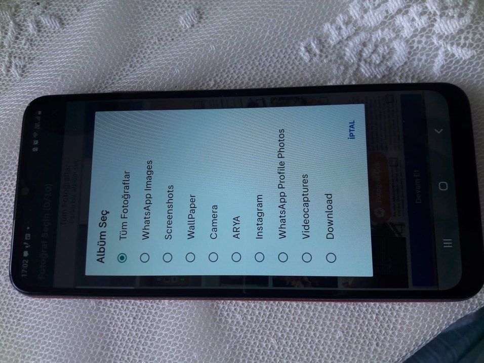 Samsung A02 Kırmızı Android Telefon - Görsel 3