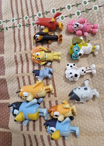 bluey oyuncak set