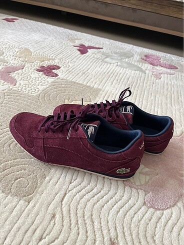 38 Beden bordo Renk Lacoste ayakkabı