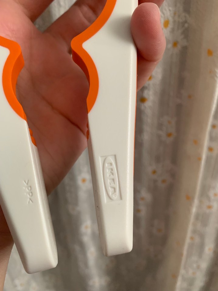 Ikea kavanoz kapağı açıcı 21 cm turuncu beyaz - Görsel 2