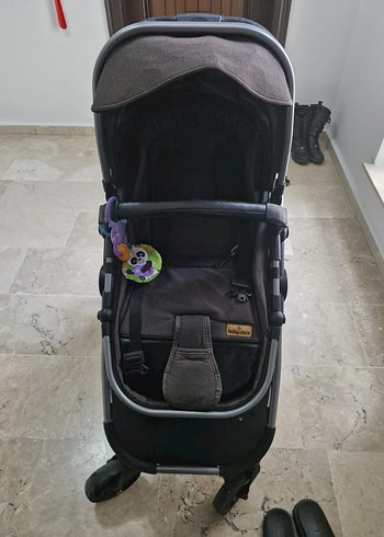 Siyah Bebek Arabası babycare colorado - Görsel 5