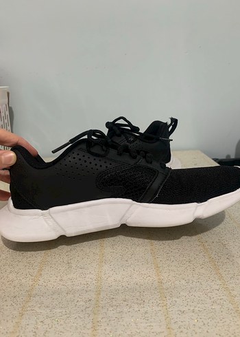 Siyah Bağcıklı Kadın Spor Ayakkabı Puma - Görsel 4