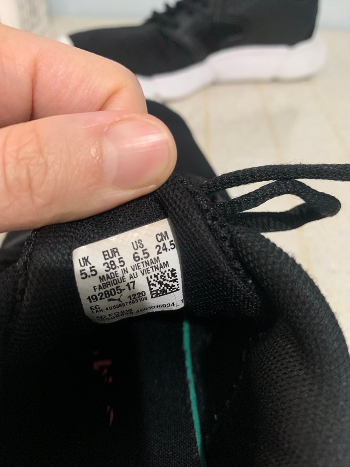 Siyah Bağcıklı Kadın Spor Ayakkabı Puma - Görsel 3