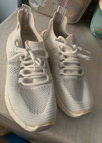 Beyaz Bağcıklı Kadın Spor Ayakkabı lcw - Görsel 2