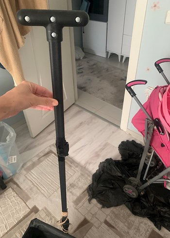 Siyah Katlanabilir Bebek Arabası - Görsel 3