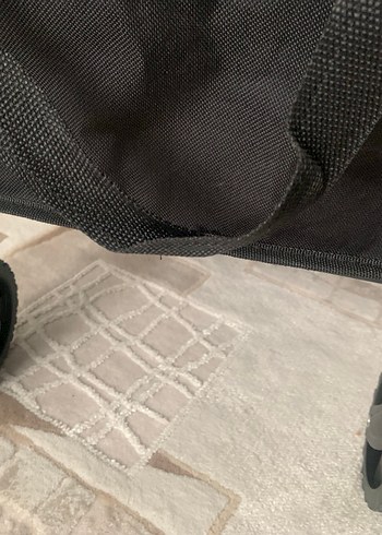 Siyah Katlanabilir Bebek Arabası - Görsel 6