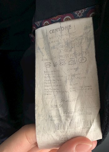 Siyah Erkek Süet kaşe  Düğmeli Midi Kaban - Görsel 4