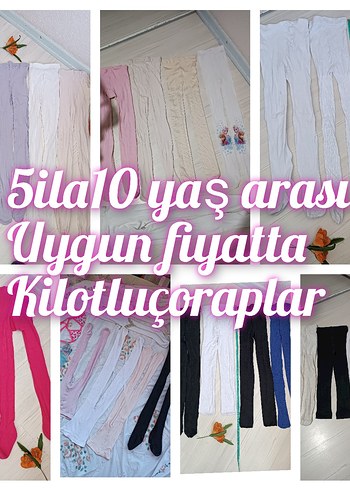 Kız Çocuk Lacivert Çizgili Streç Tayt - Görsel 9