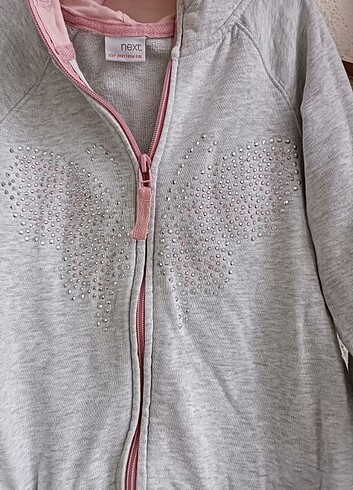 9 Yaş Beden gri Renk Next sweatshirt