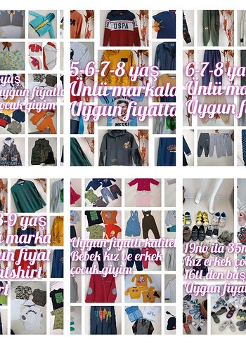 7 Yaş Beden kahverengi Renk Haki kadife Pantolon