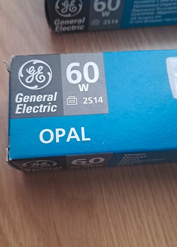 General Mobile 4 ADET GE 50 cm 60W 2S14 OPAL LAMBA